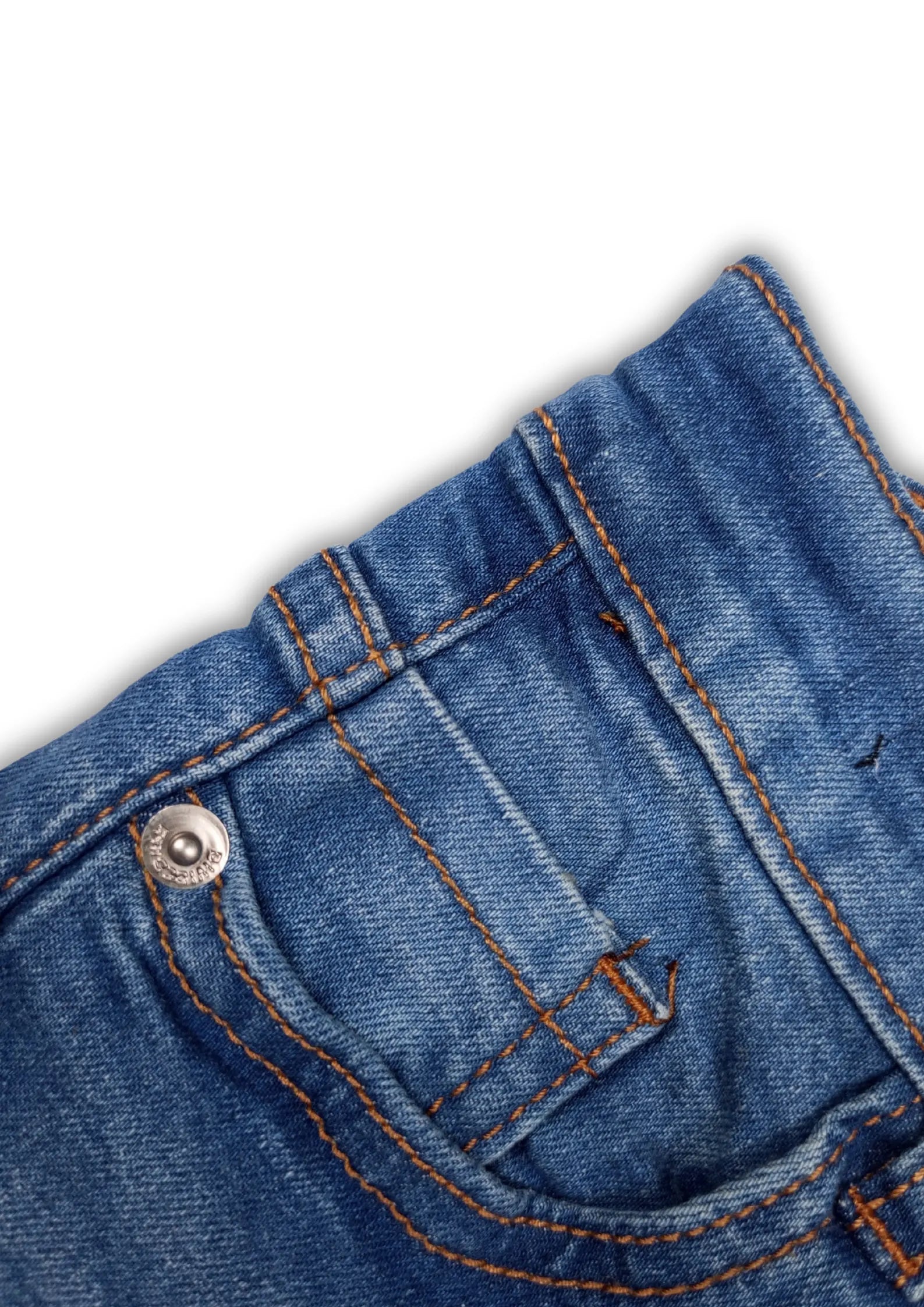 Kids Faded Look Denim Jeans