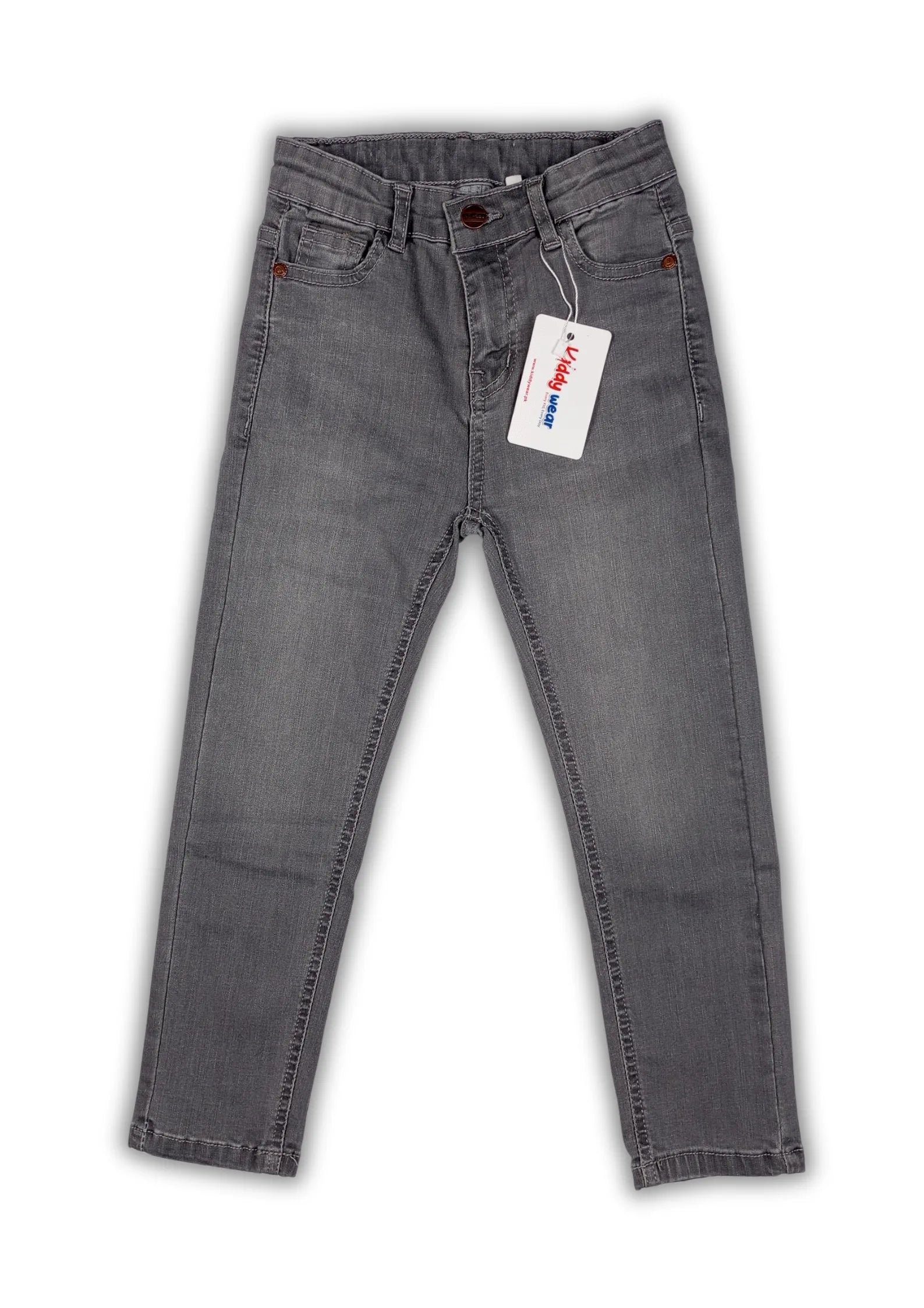 Boys' Stylish Grey Denim Jeans